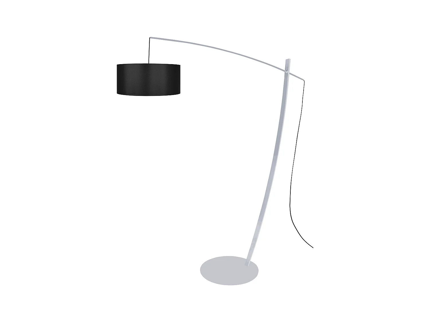 Lampadaire TOSEL ,métal,Aluminium,H170xD 44x P 44cm