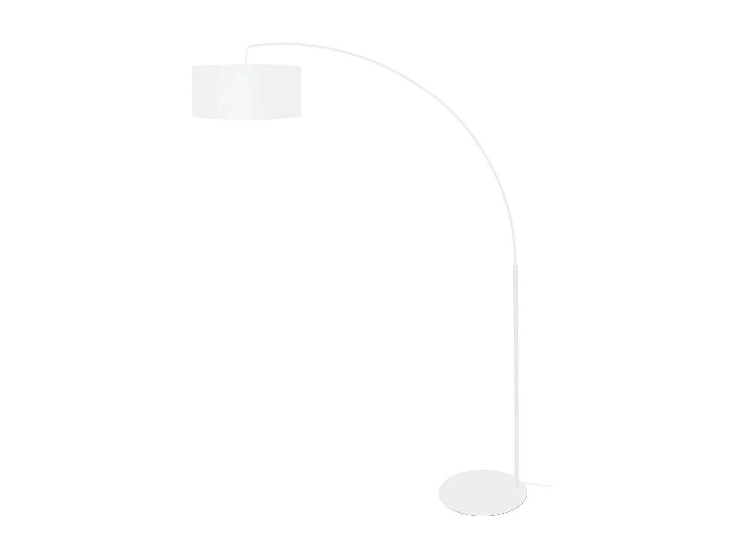 Candeeiro de Pé TOSEL TIAGO metal tripé escuro D40 x  H165  cm