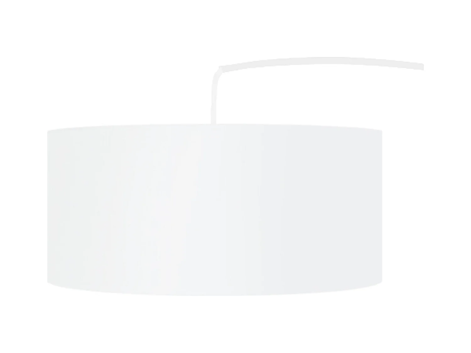 Lámpara de Pie TOSEL ,metal,Blanco ,A190xD150xP40cm