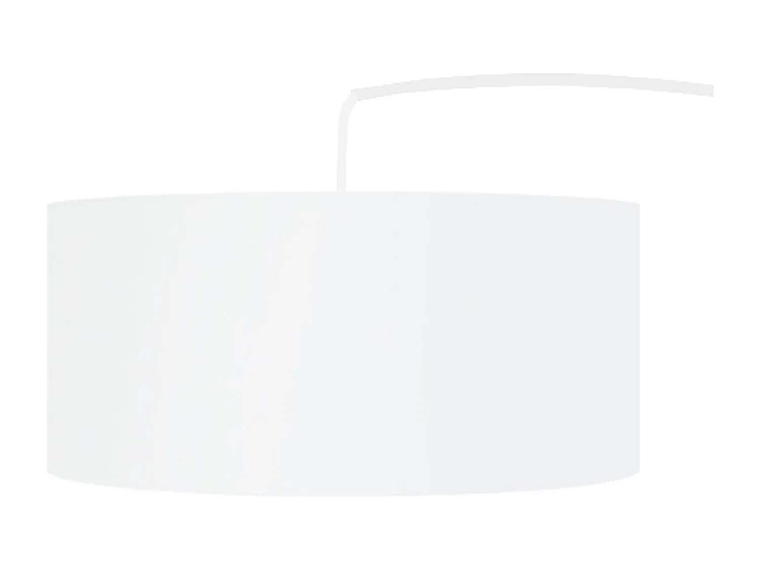 Lámpara de Pie TOSEL ,metal,Blanco ,A190xD150xP40cm