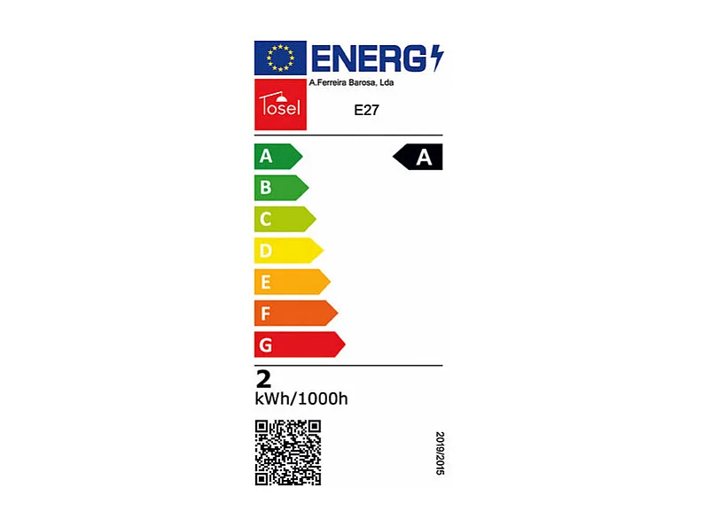 Candeeiro de Pé TOSEL ALFENA ARC tecido arqueado laranja D30 x  H190  cm