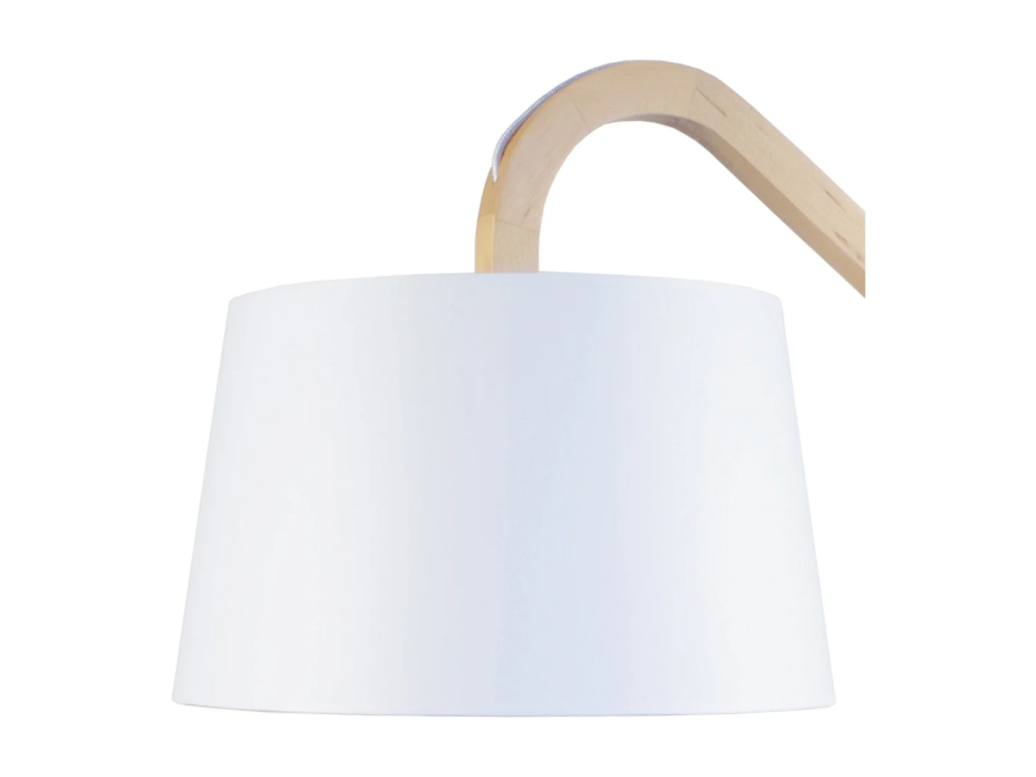 Candeeiro de Pé TOSEL URANO metal certo marfim D28 x  H165  cm