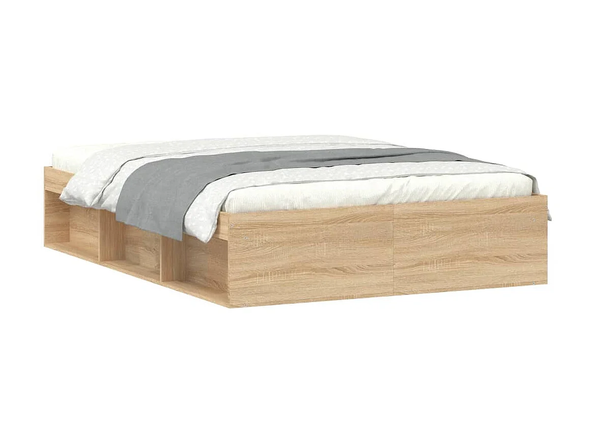 Letto matrimoniale Rovere Sonoma 135x190 cm Double CFW312800