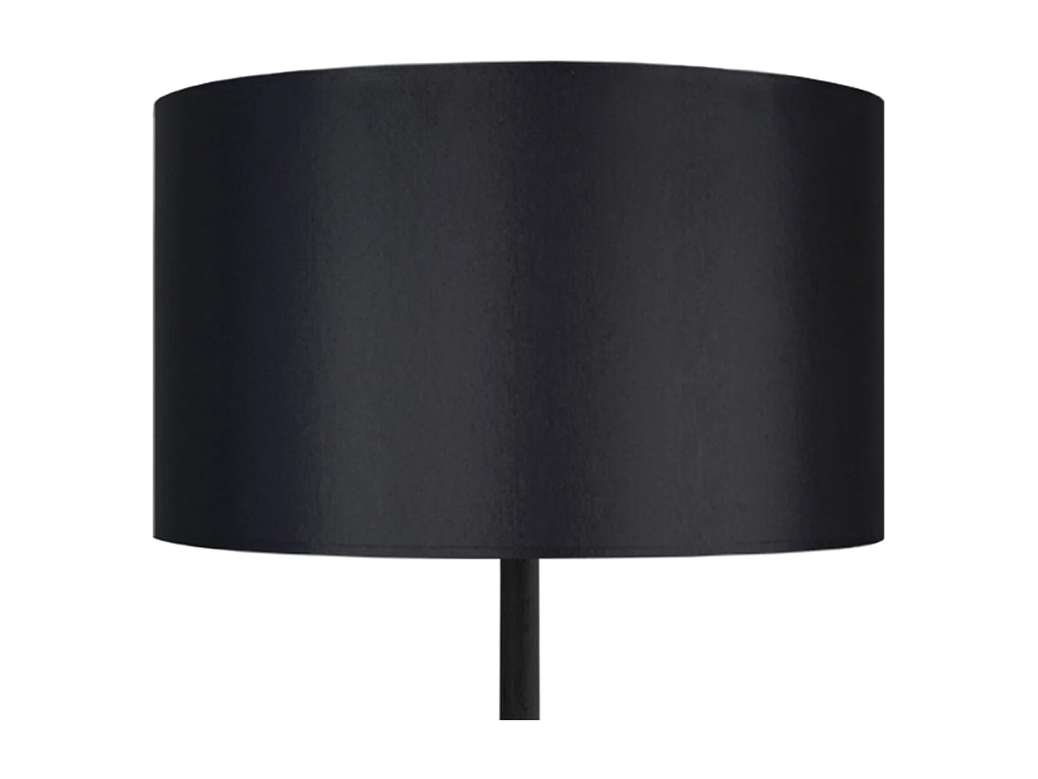 Lámpara de Pie TOSEL ,madera,Negro ,A142xD 30x P 30cm