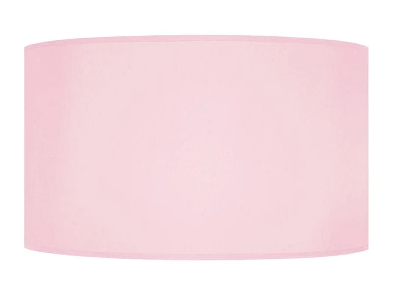 Abat-jour coton  rouge 30 cm.