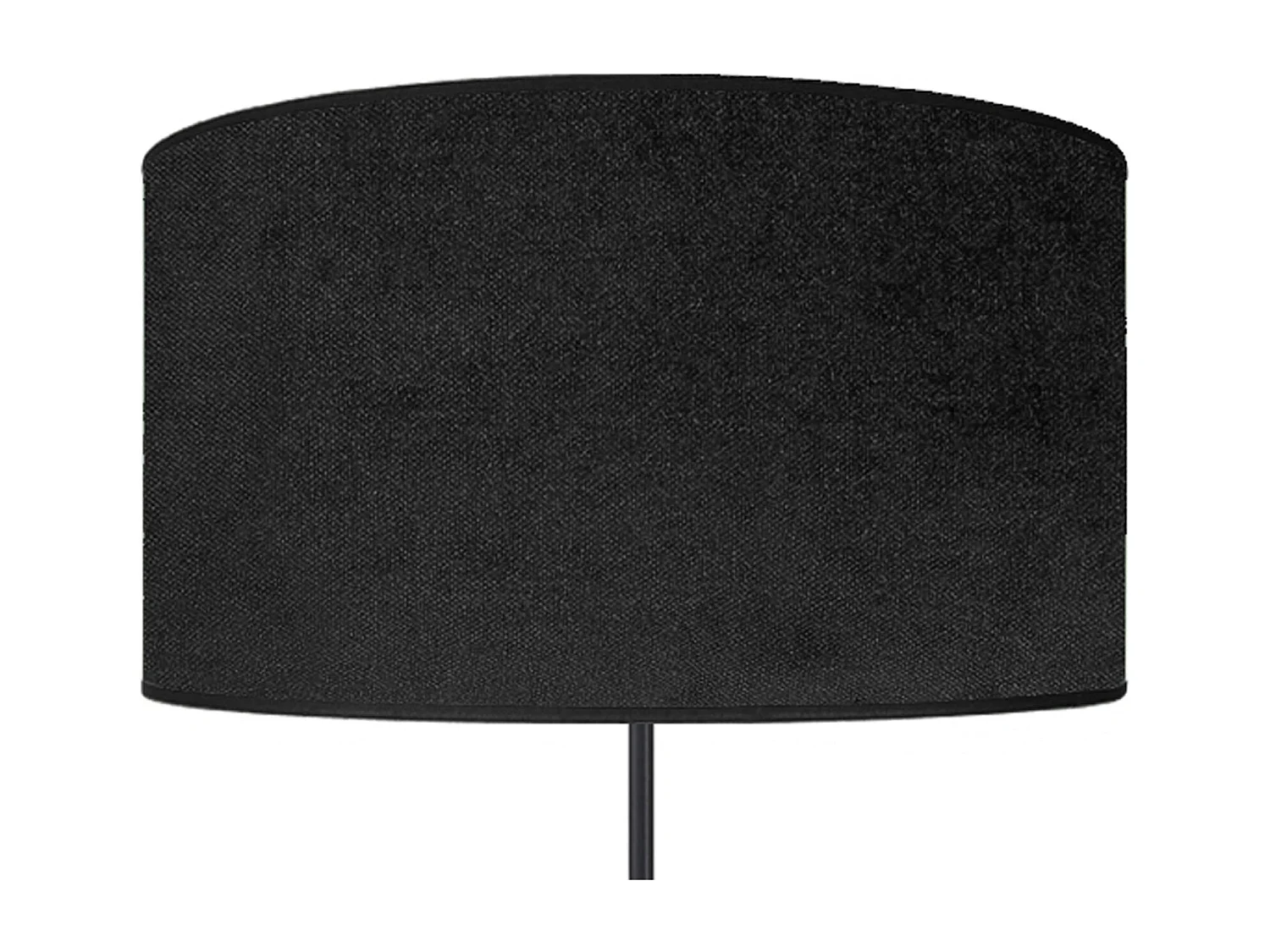 Lámpara de Pie TOSEL ,madera,Negro ,A155xD40xP40cm