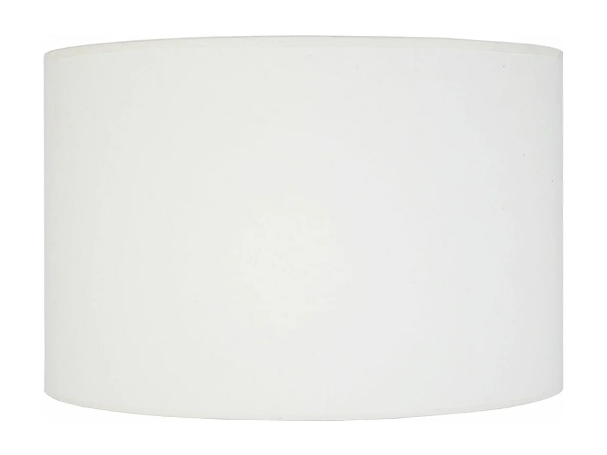 Abat-jour coton  noir 17 cm.