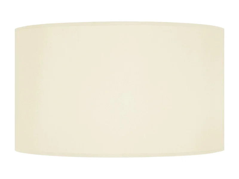 Abat-jour TOSEL ,tissu,Beige, H 19xD30x P 30cm