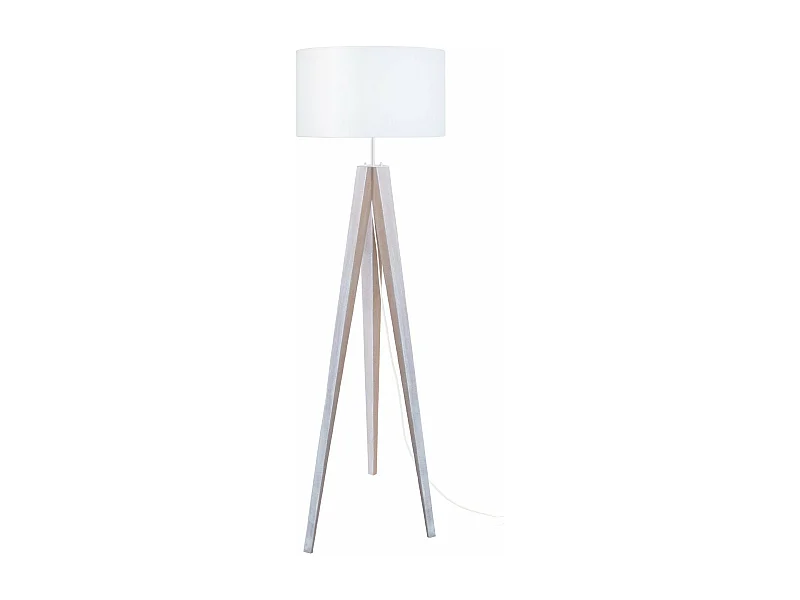 Abajur TOSEL CYLINDRIQUE 40 tecido cilindro anis D40 x H22  cm