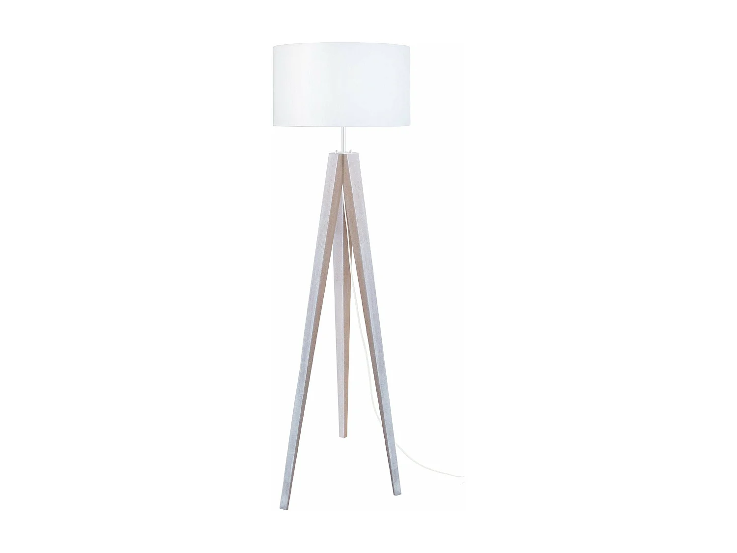 Abajur TOSEL CYLINDRIQUE 40 tecido cilindro anis D40 x H22  cm