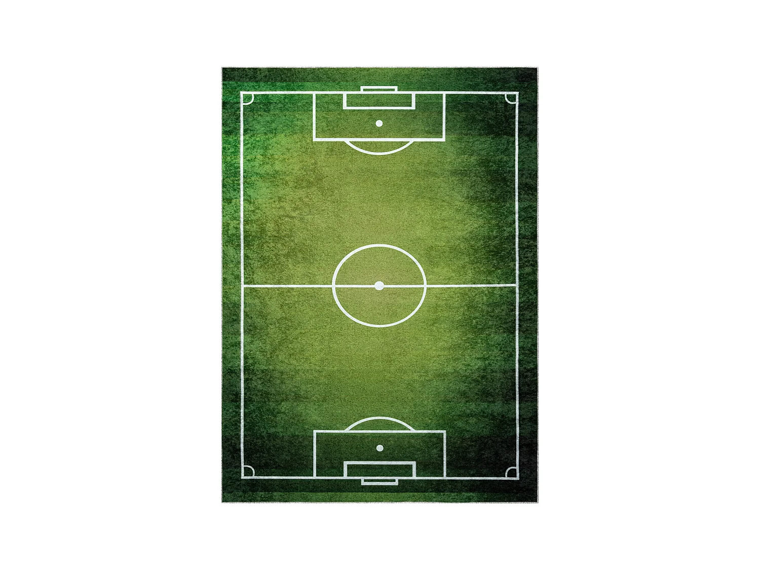 JUNIOR 51307.803 tapijt wasbaar voetbalveld, voetbal voor kinderen ant 200x290 cm