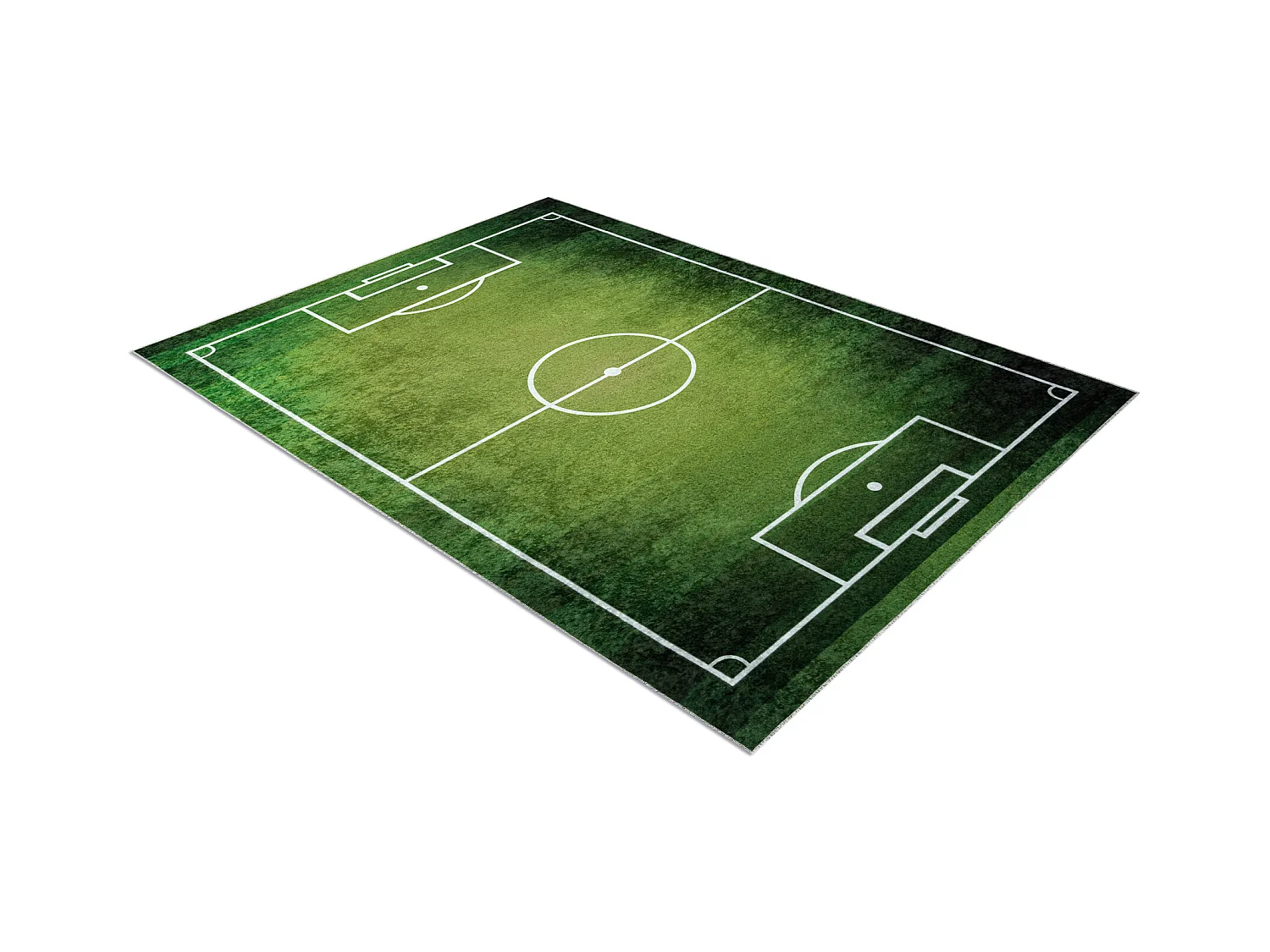 JUNIOR 51307.803 tapijt wasbaar voetbalveld, voetbal voor kinderen ant 200x290 cm
