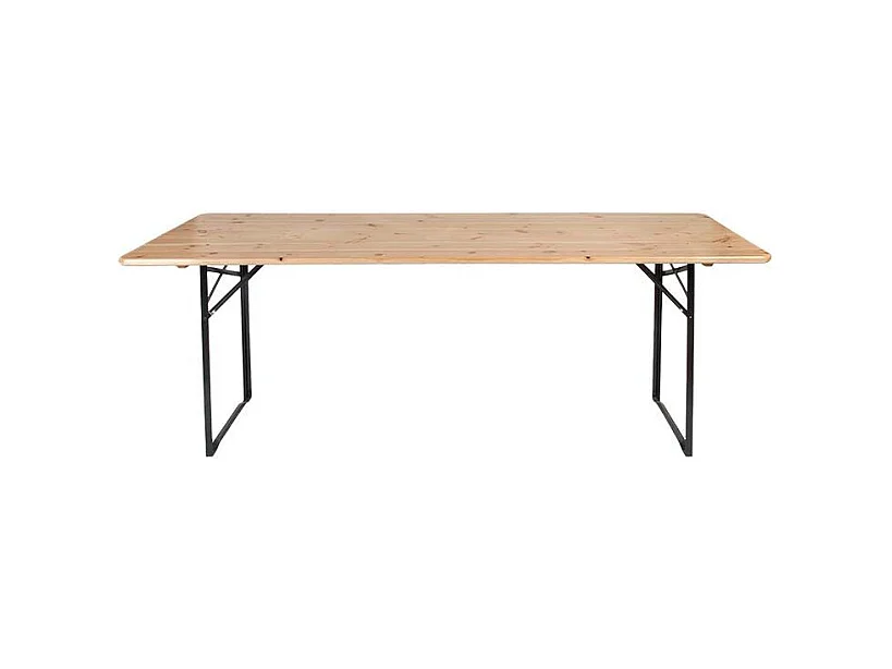 Table pliable 8 à 10 personnes Brasserie Unitaire