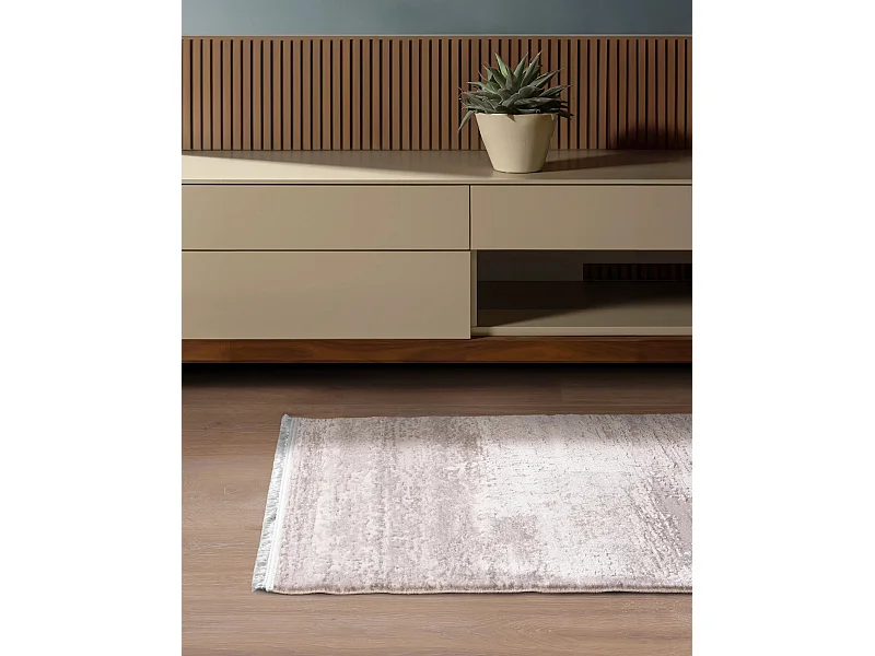 Tapis 80x305 gris Davos Deep
