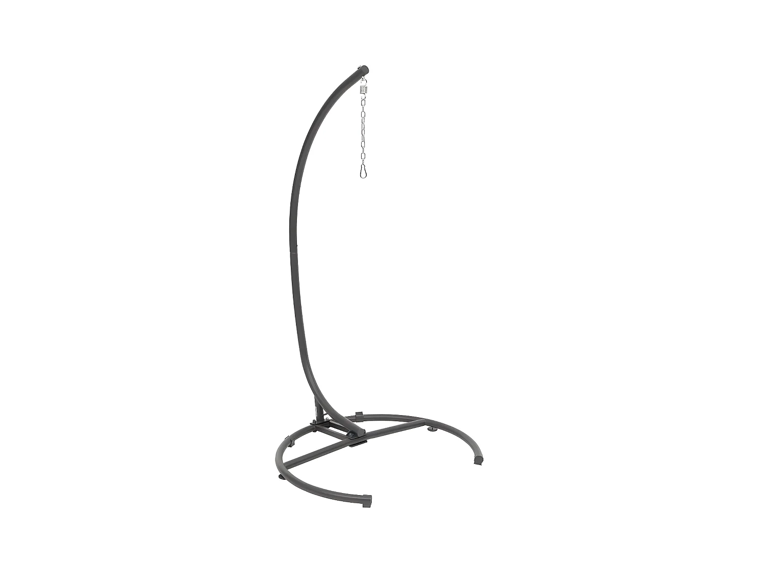 Pied pour fauteuil suspendu Panao graphite Hespéride