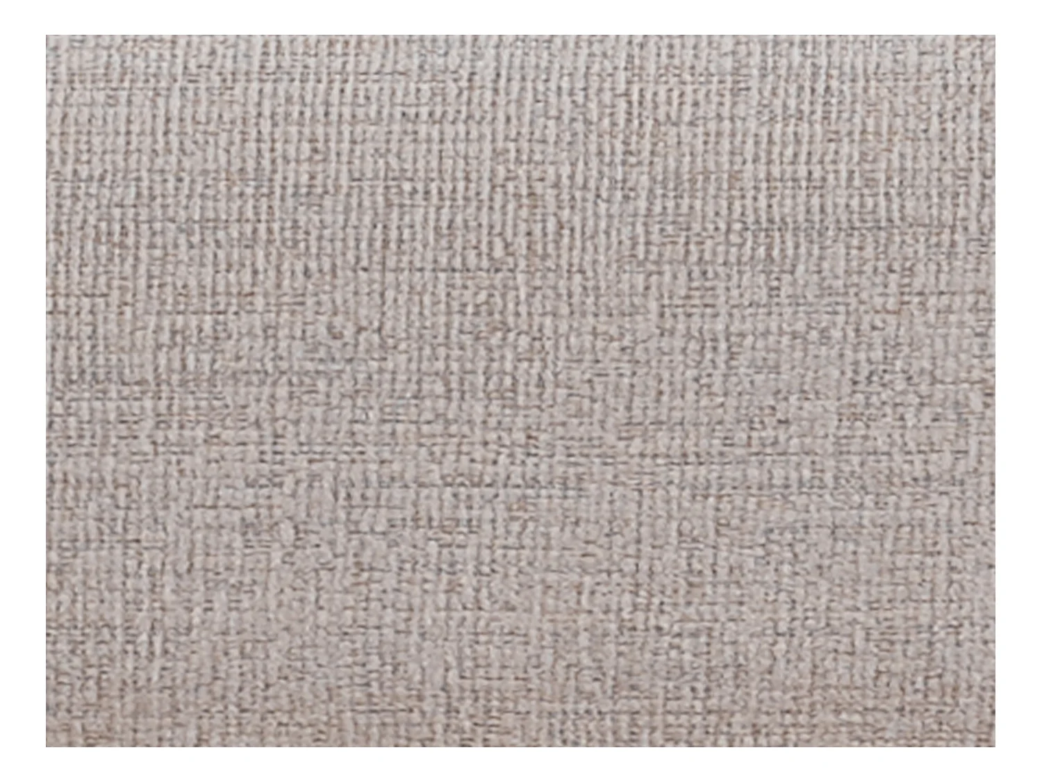 Driezitsbank van ivoorwitte stof met textuur BELDOJA