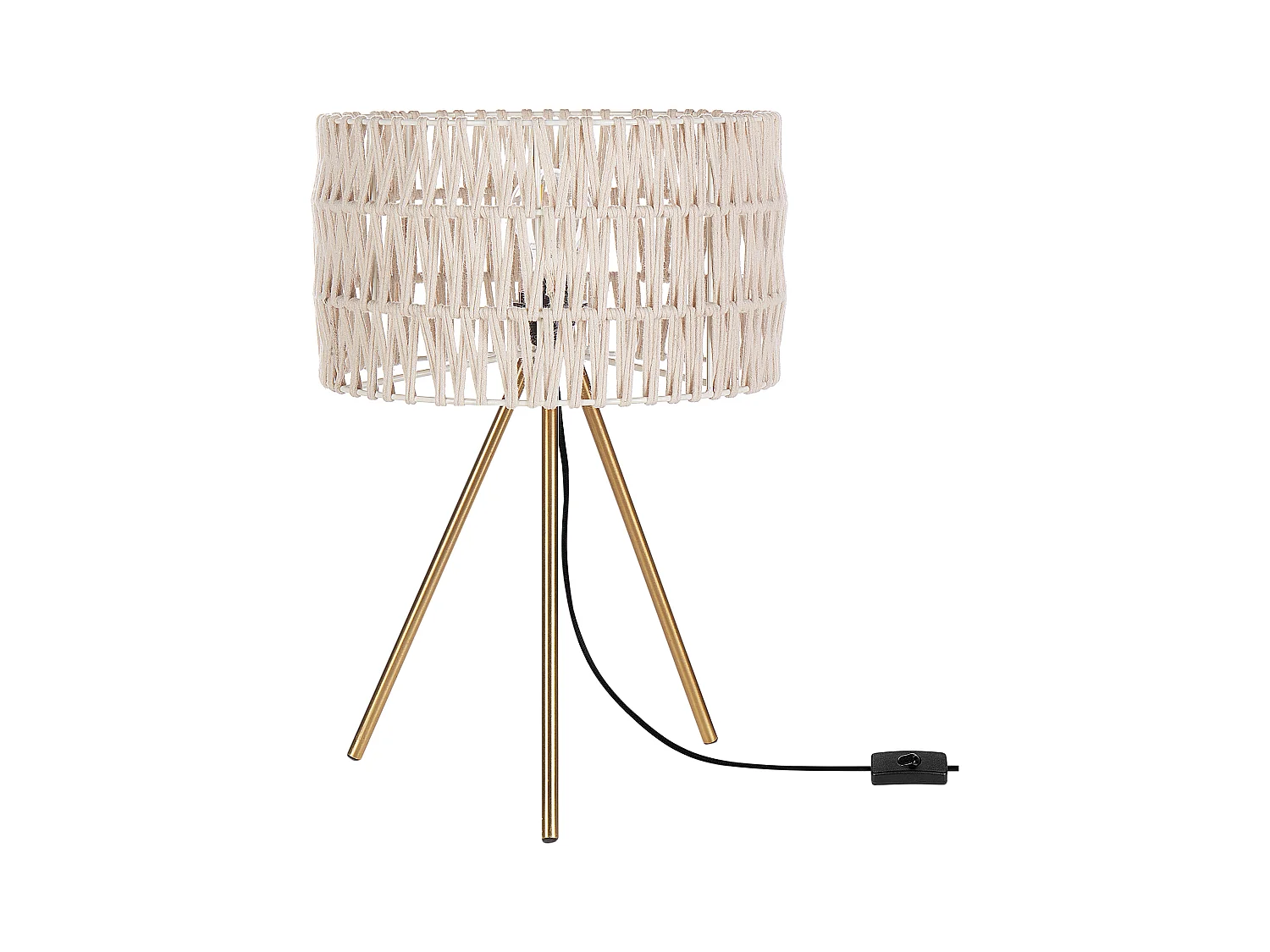Lampe à poser CULEBRA Métal Beige