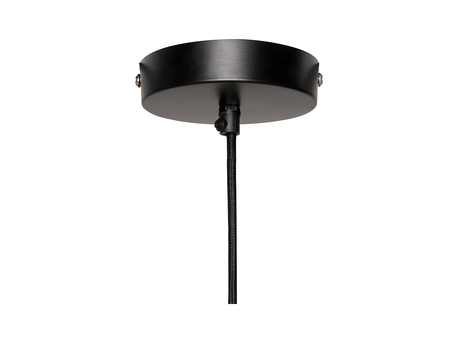 Hängeleuchte aus Baumwolle Käfigschirm Handgefertigt Natur Japandi Stil Beige Anotto