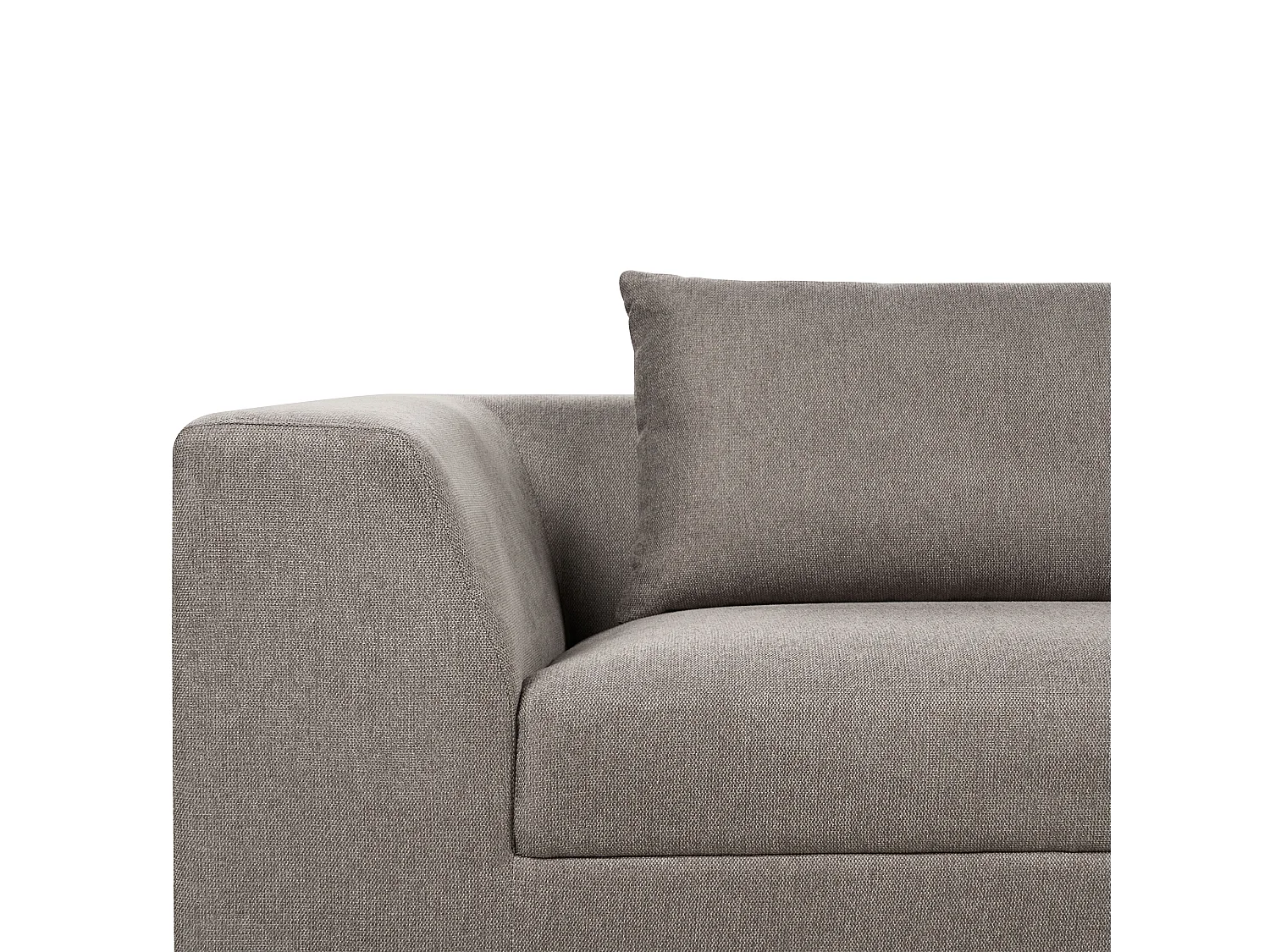 Sofa LERMON Brązowy dla 3 osób