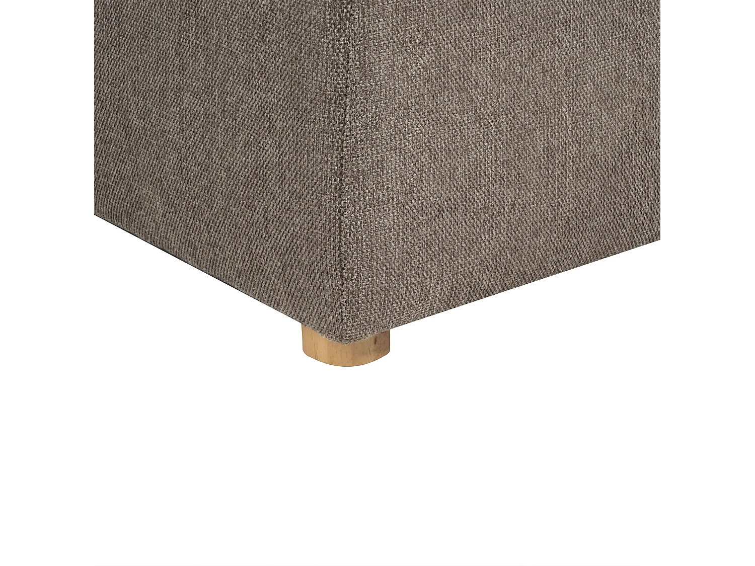 Sofa LERMON Brązowy dla 3 osób