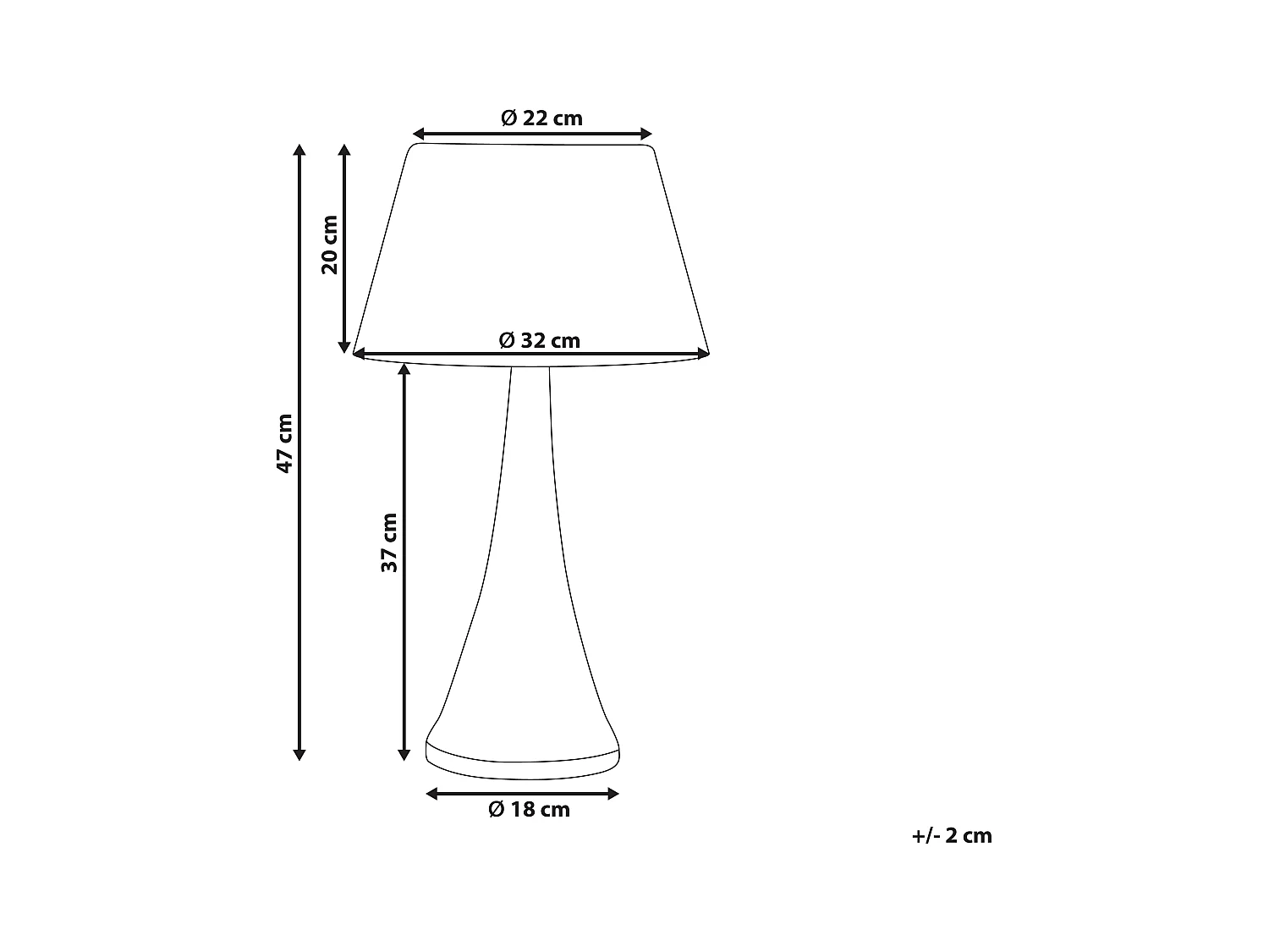 Lampe à poser PELLEJAS Bois de manguier Noir