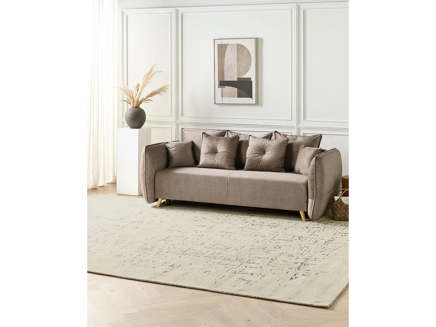 Dywan 300 x 400 cm beżowy NAKUS