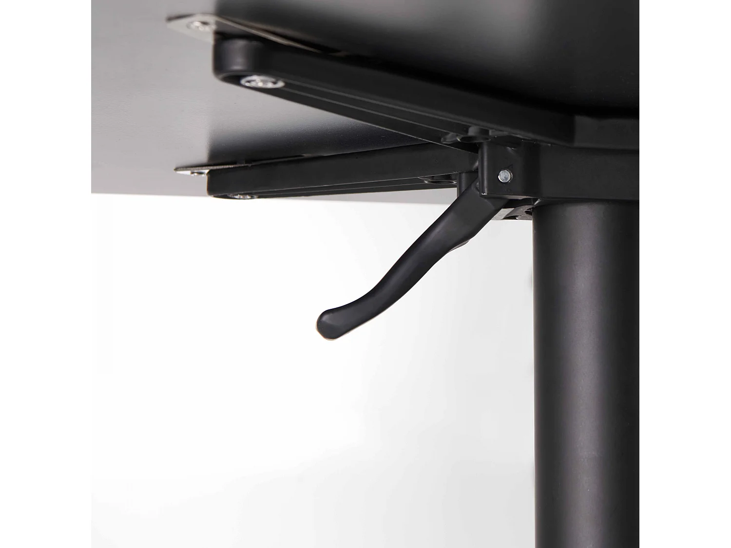 Table de terrasse 60 cm inclinable noir