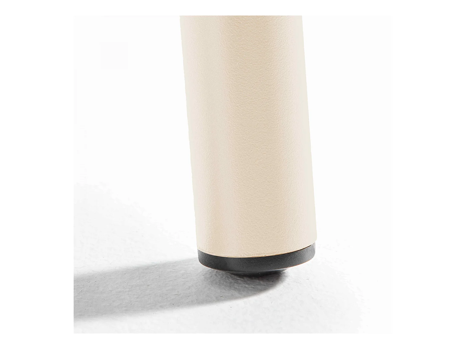 Table de jardin rectangulaire en métal ivoire 180 cm - Palavas