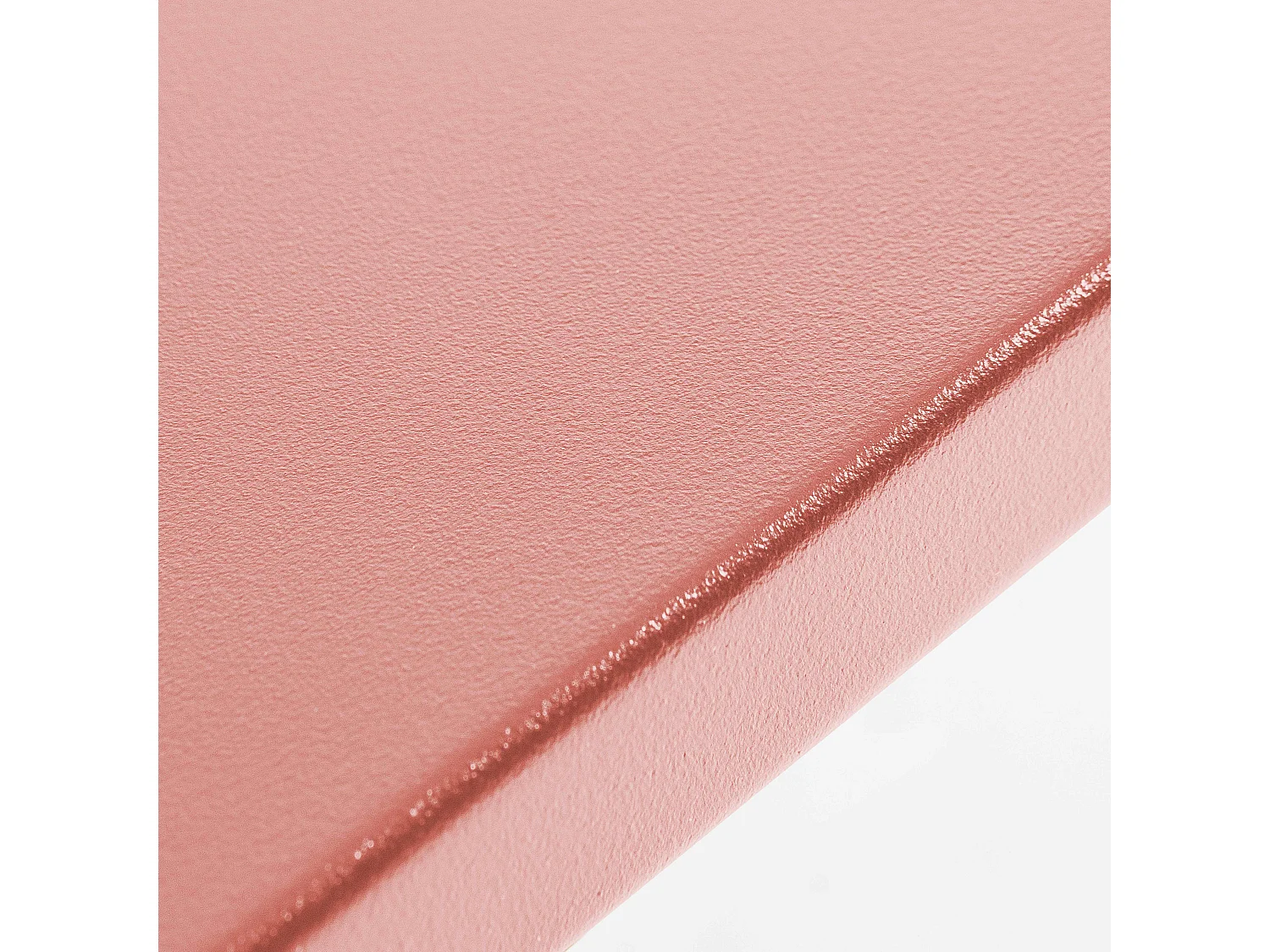 Table de jardin en acier 120 x 70 cm argile - Palavas