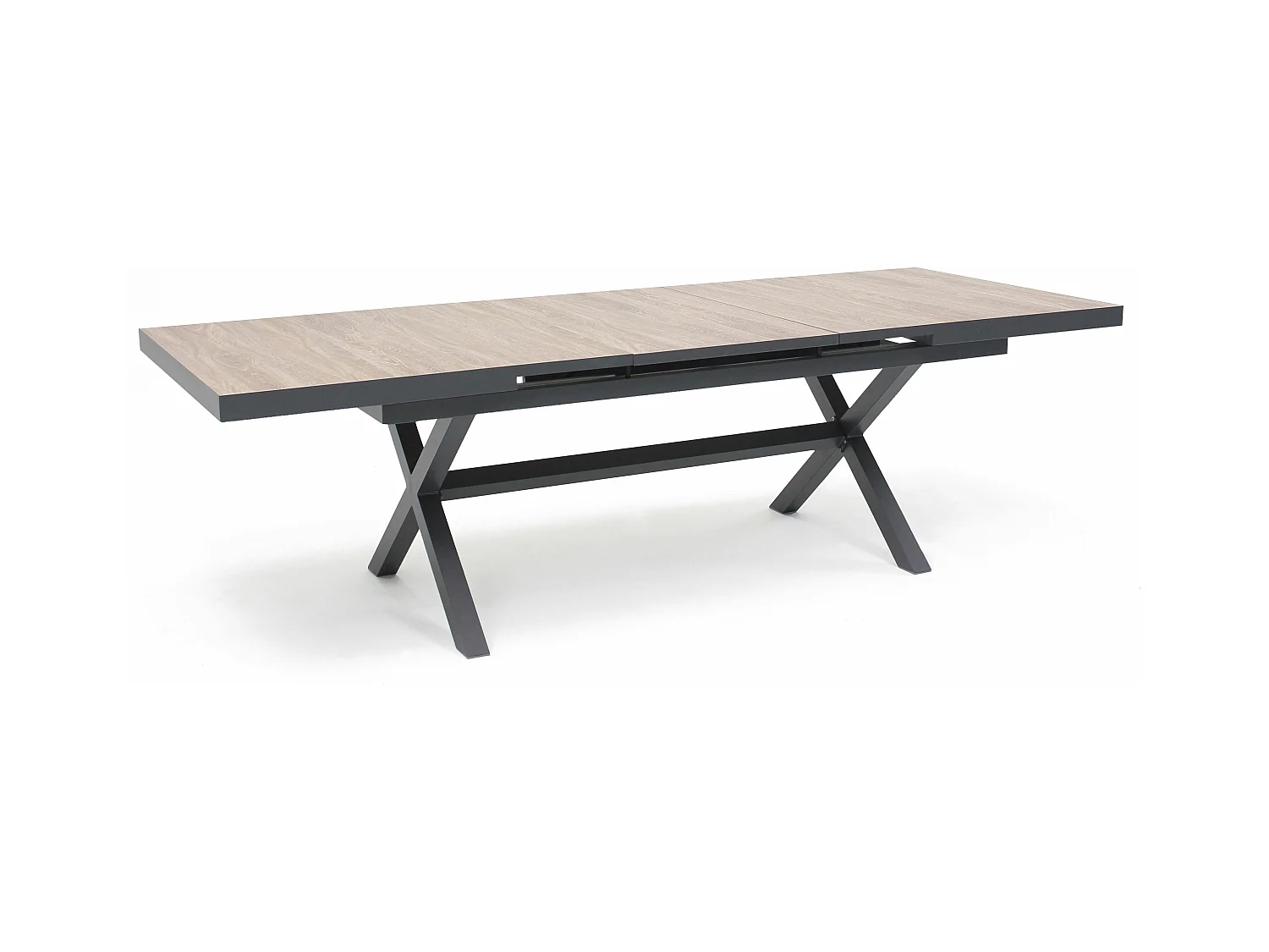 Table extensible 10 places en aluminium et céramique   - Tivoli