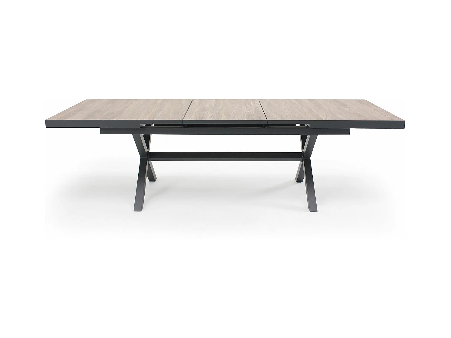 Table extensible 10 places en aluminium et céramique   - Tivoli