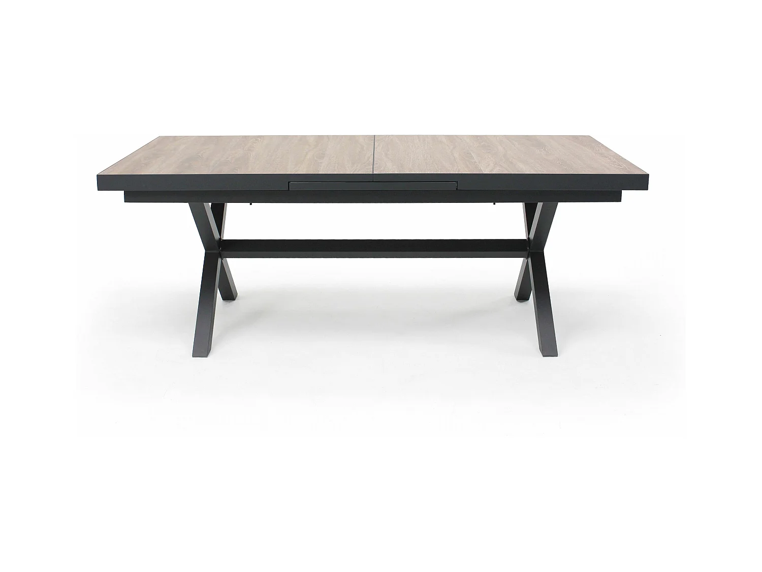 Table extensible 10 places en aluminium et céramique   - Tivoli