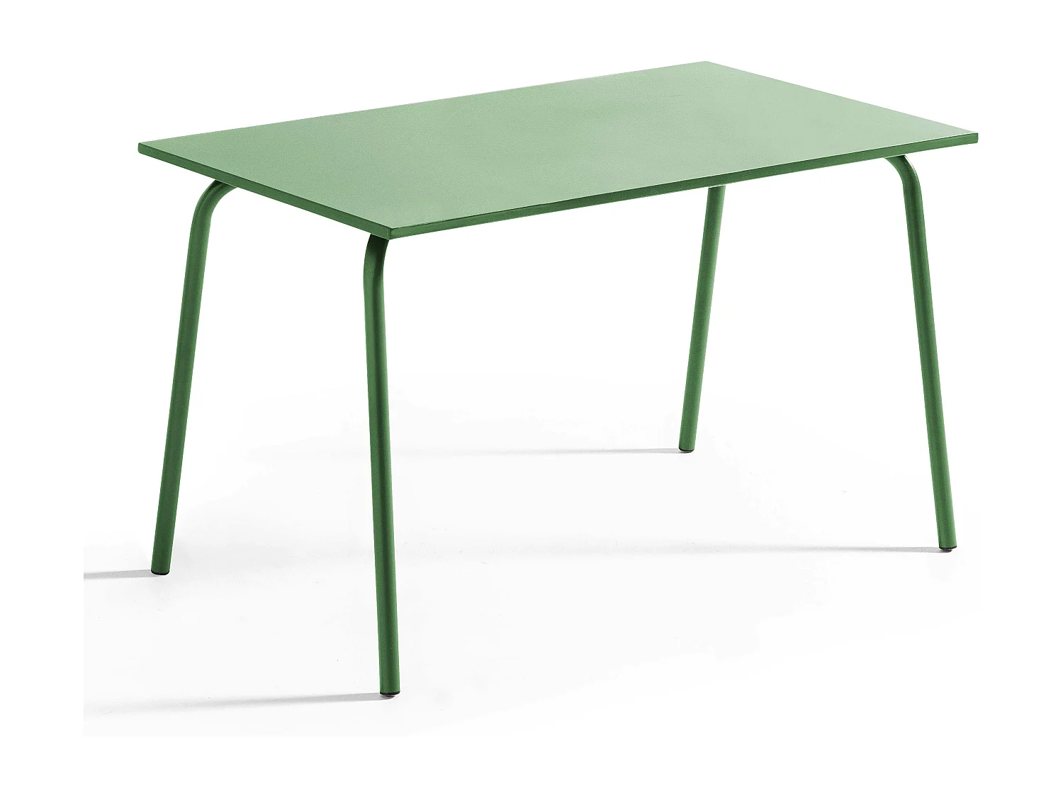 Table de jardin en acier vert cactus - Palavas