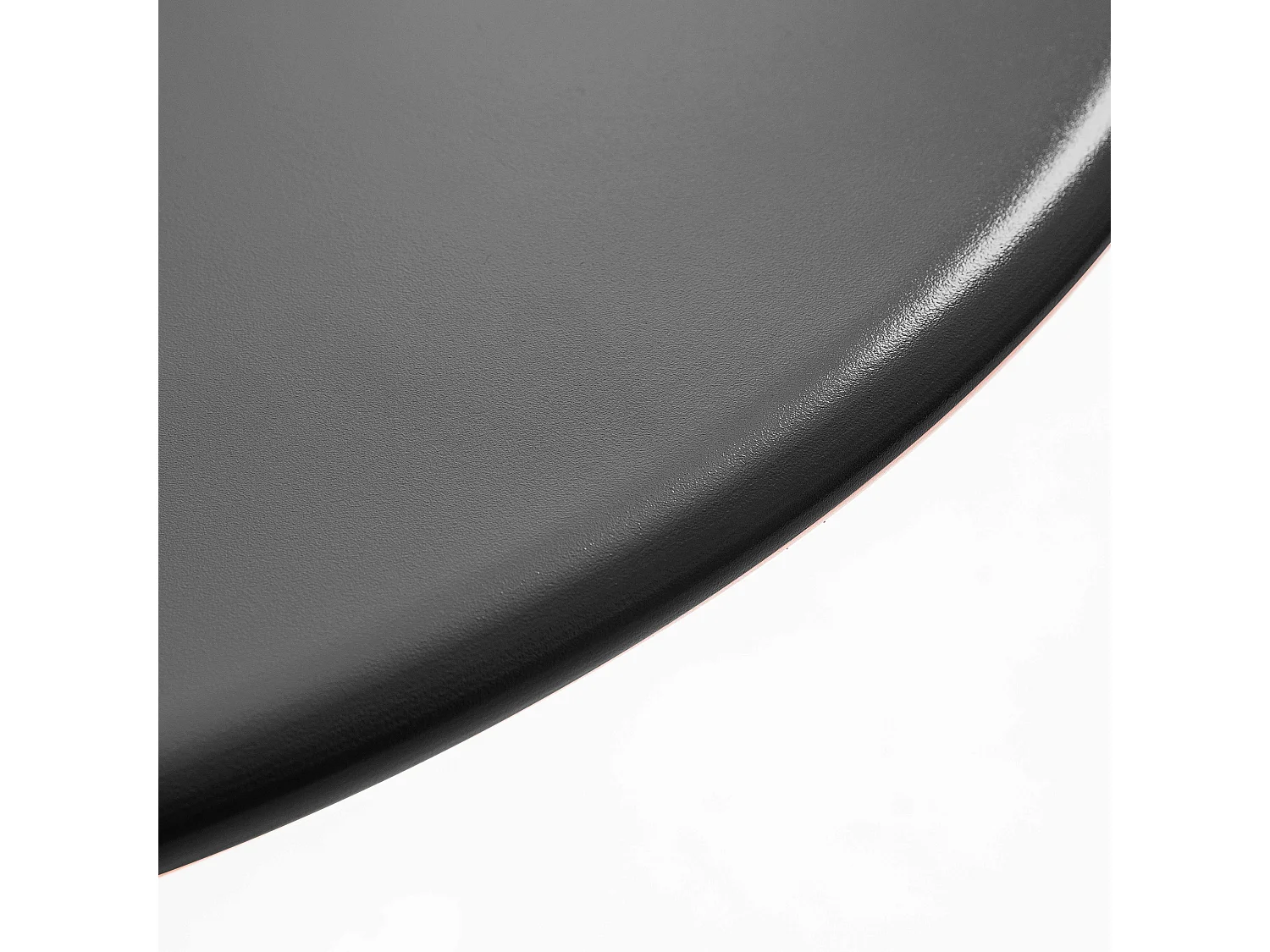 Table de jardin ronde bistro inclinable en acier anthracite - Palavas