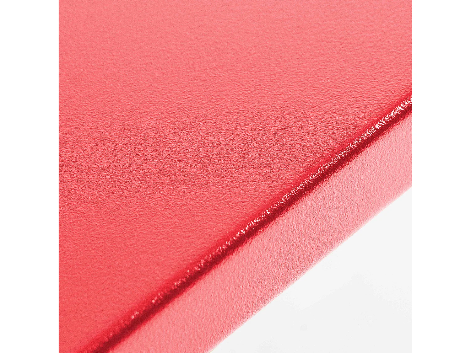 Table de jardin en acier rouge  - Palavas