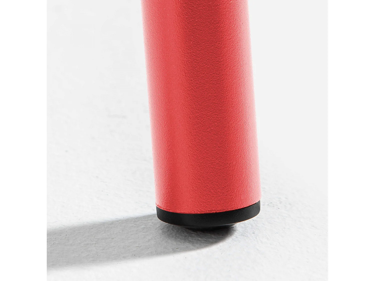 Table de jardin en acier rouge  - Palavas