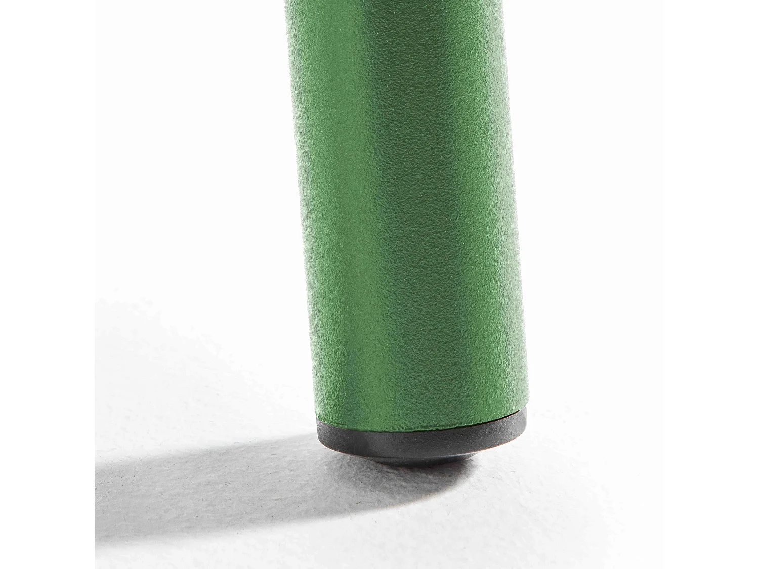 Table haute de jardin en métal vert cactus 120 cm - Palavas