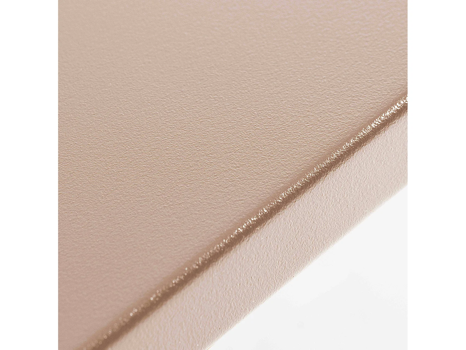 Table de jardin carrée en acier taupe  - Palavas