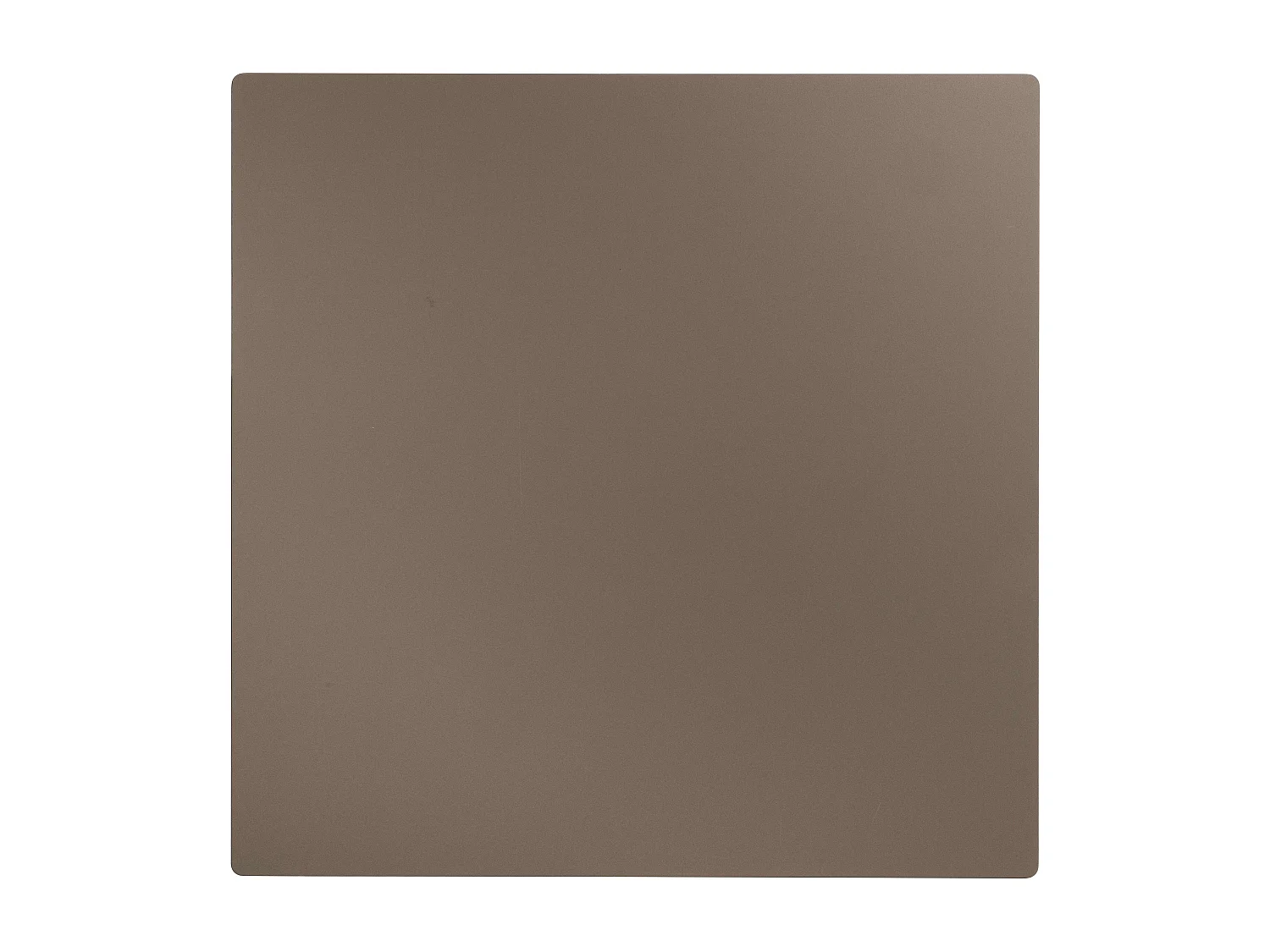 Table de terrasse 60 cm inclinable stratifié en beton taupe