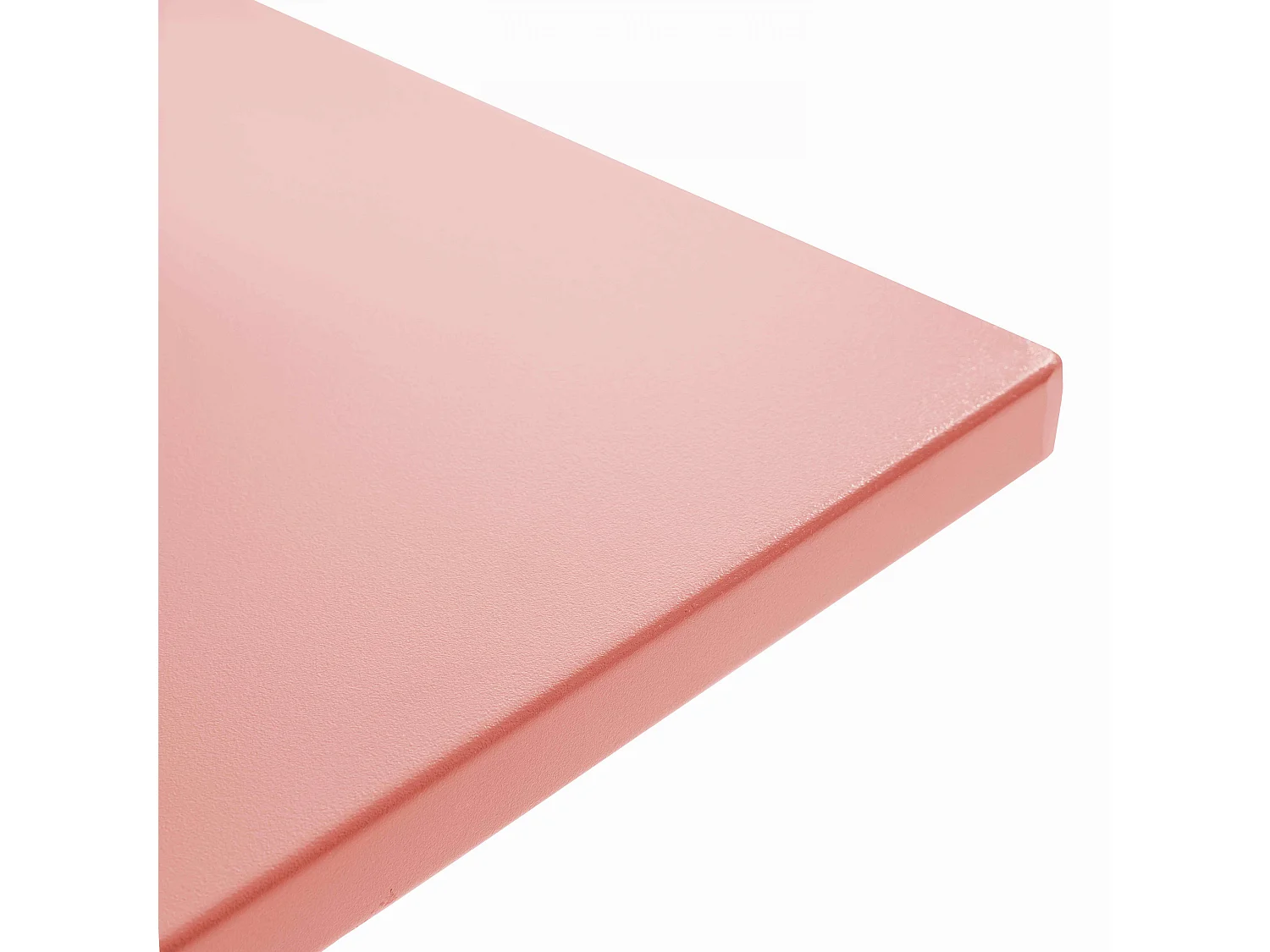 Table de jardin carrée bistro inclinable en acier argile 70cm - Palavas