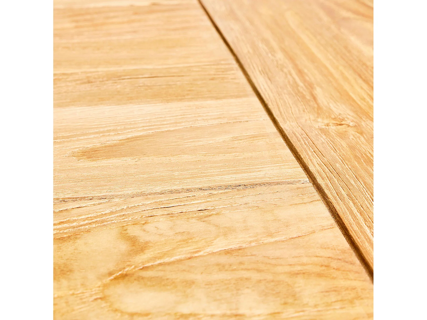 Hoge tuintafel van gerecycled teakhout, 120 cm