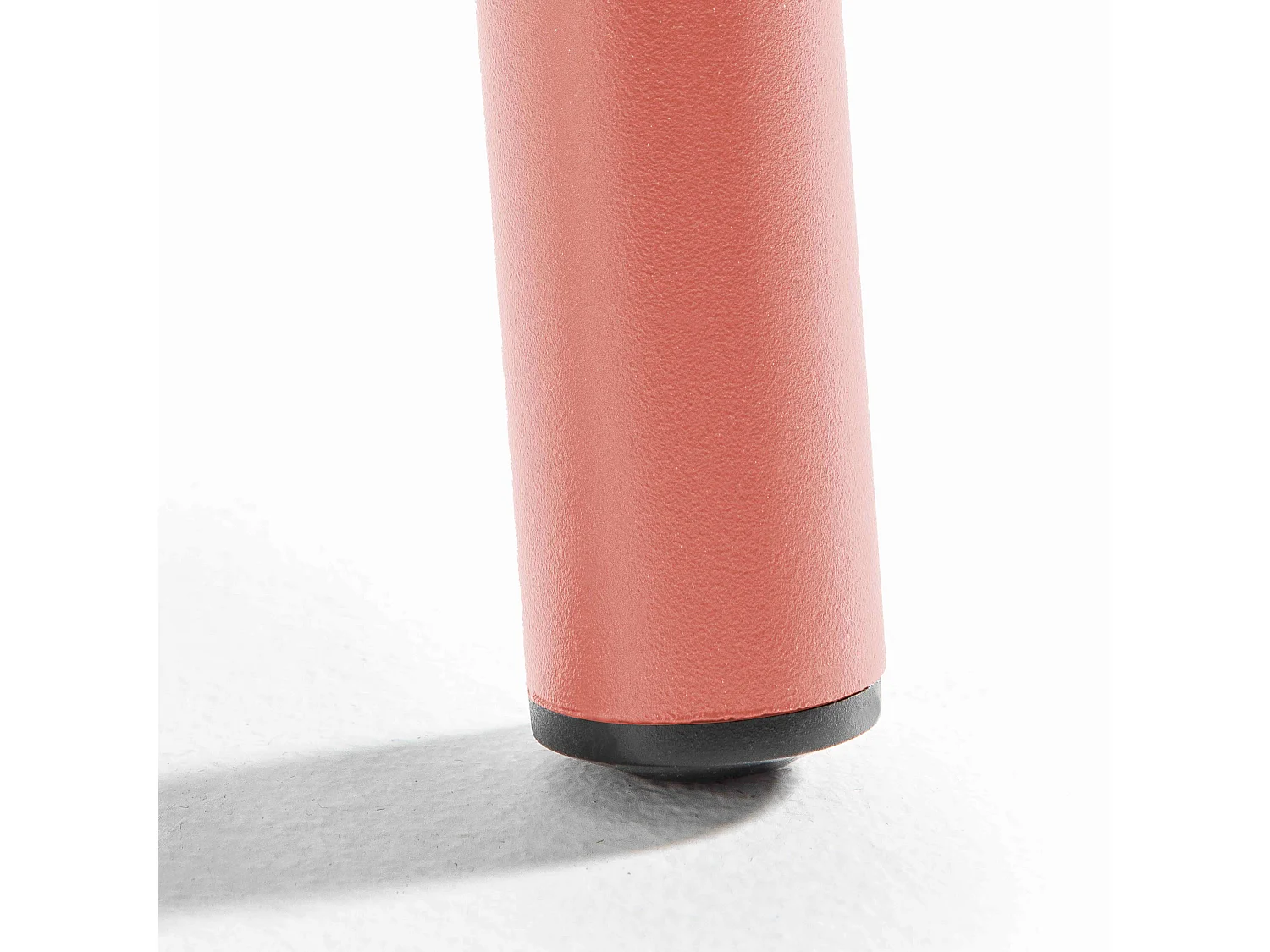 Hoge eettafel van klei metaal 120 cm