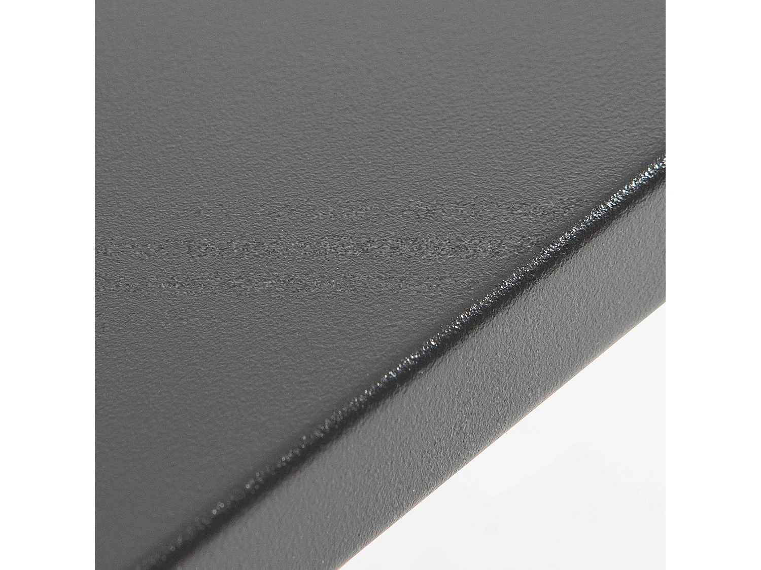 Tuintafel van grijs staal