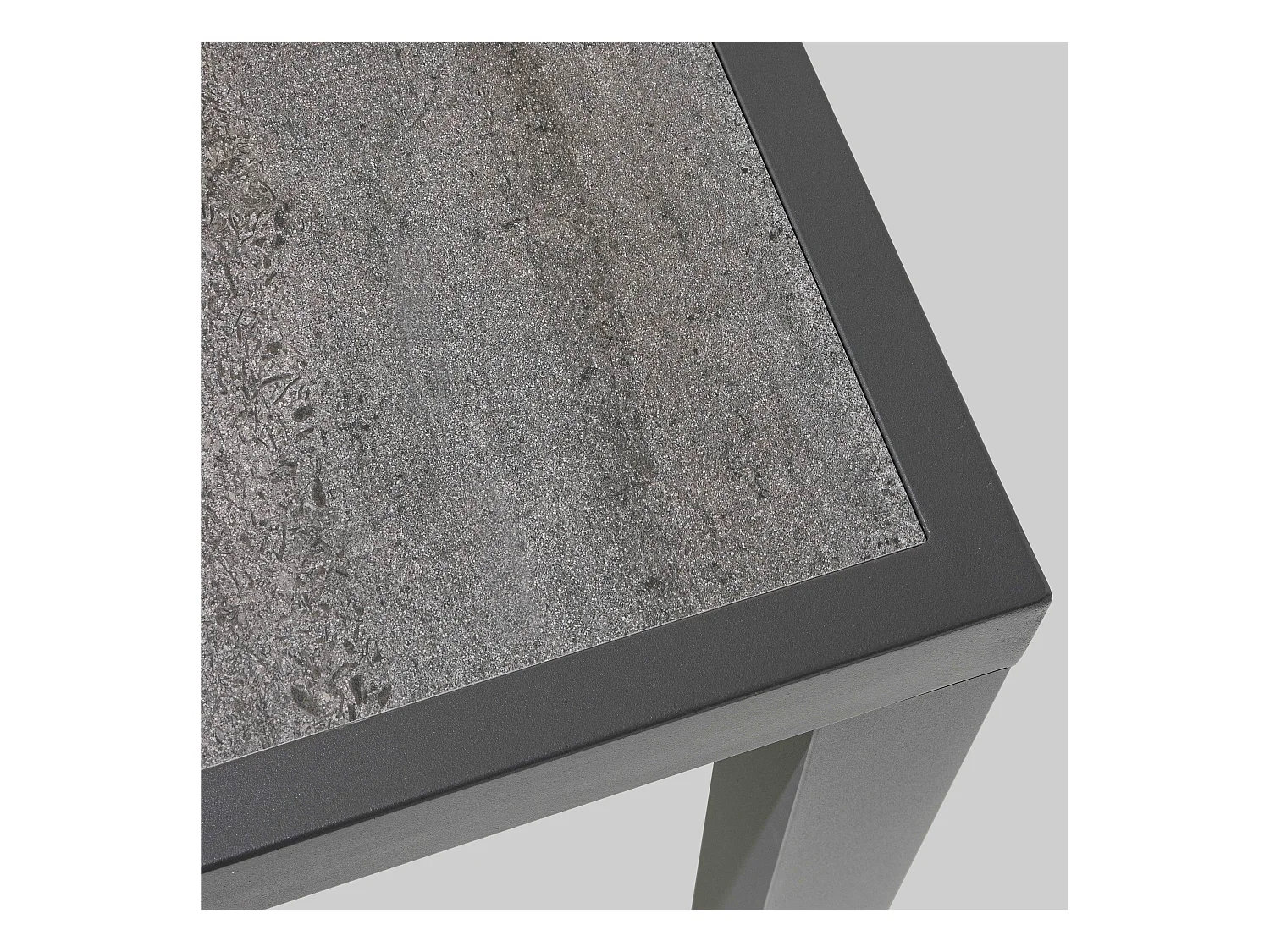 Tuintafel van en keramiek met 10 zitplaatsen in betoneffect