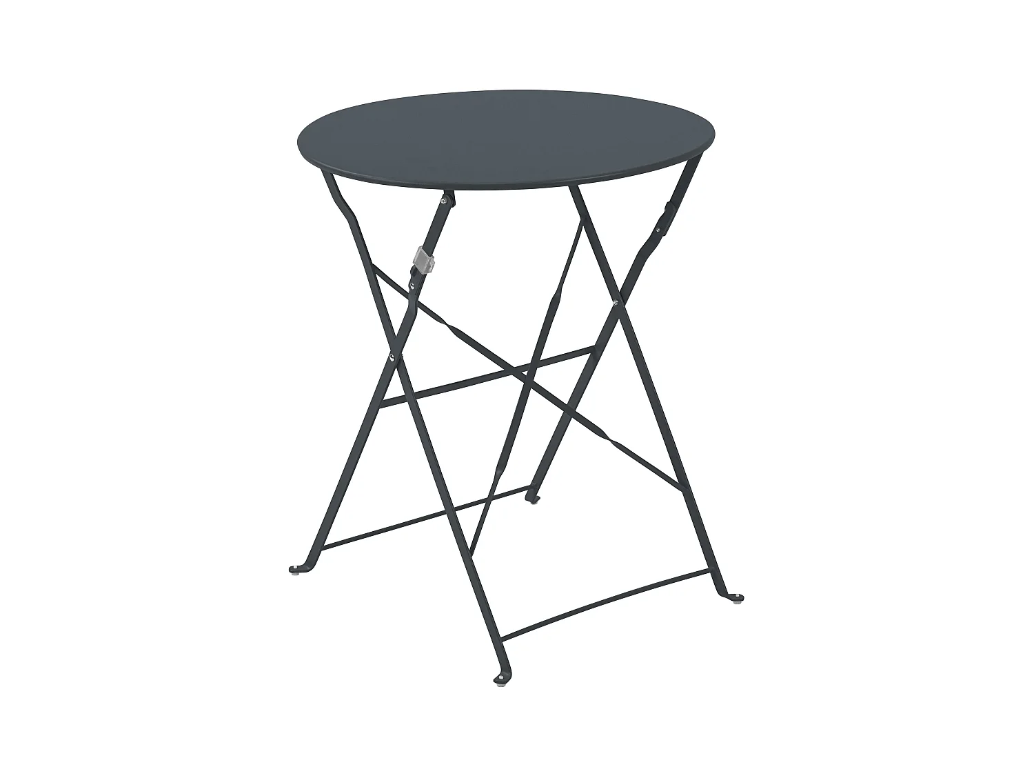 Stalen klaptafel antracietgrijs