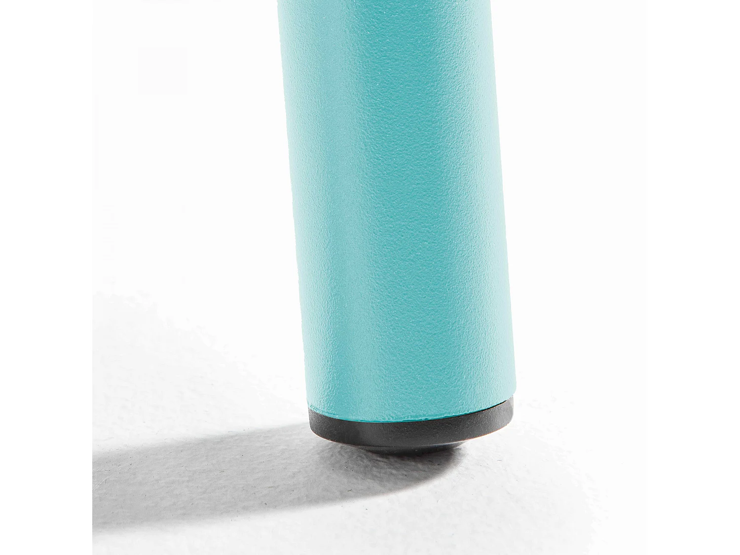 Table de jardin rectangulaire en métal turquoise 180 cm - Palavas