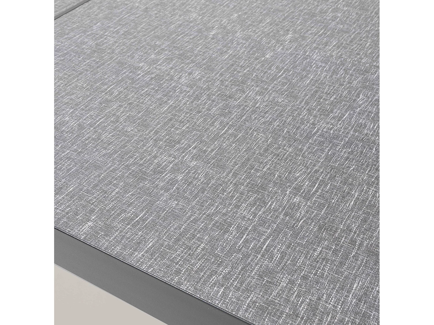 Table de jardin 10 places en aluminium céramique gris - Tivoli