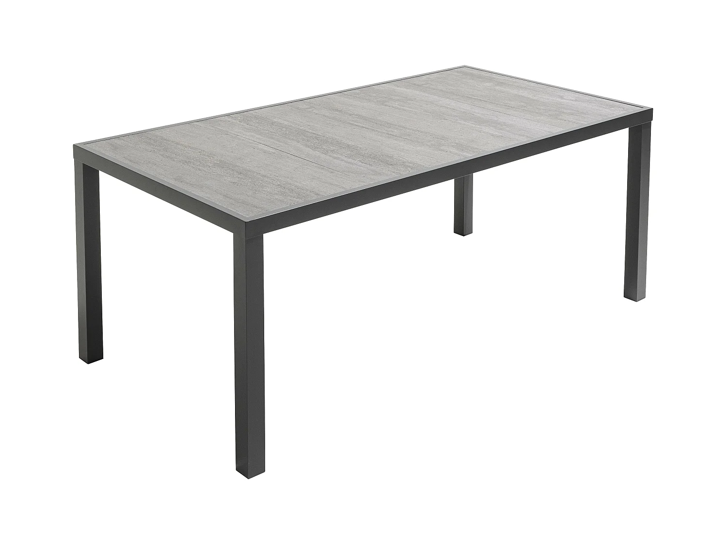 Salon de jardin en aluminium et céramique 8 places  - Tivoli