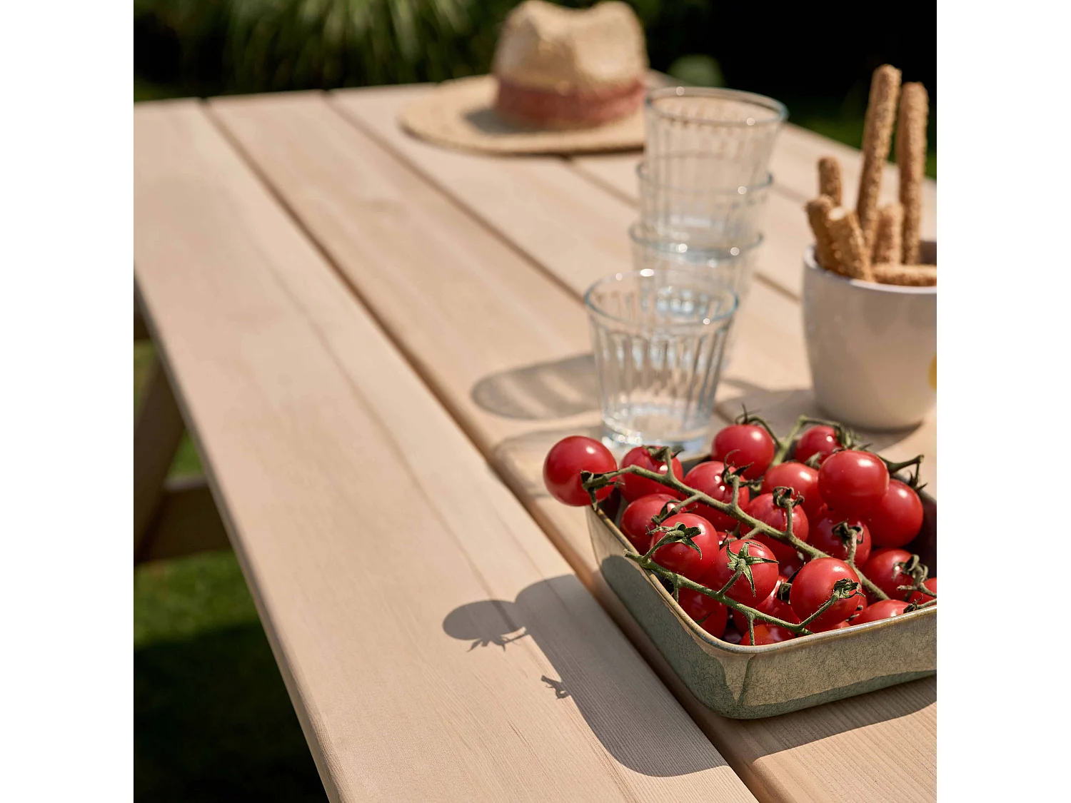 Table de pique nique en bois FSC