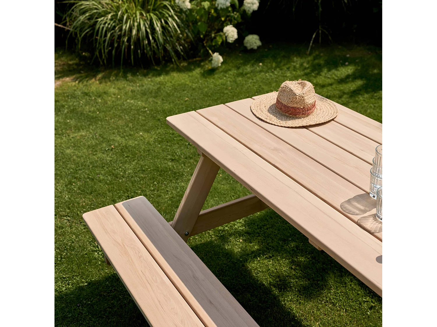 Table de pique nique en bois FSC